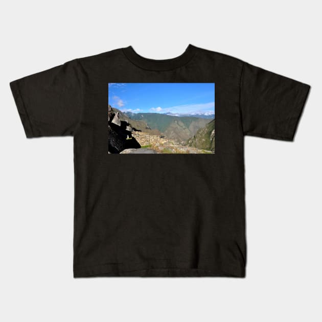 Pérou - Machu Picchu Kids T-Shirt by franck380